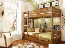 Двухъярусная кровать Дуэт 80х190