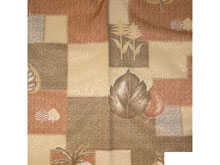 Поликоттон Экожаккард Женьшень