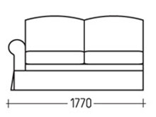 Диван "Эль-Секция 3" DLS