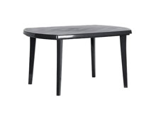 Стол пластиковый Elise серый