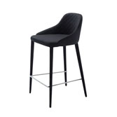 Elizabeth полубарный стул чёрный