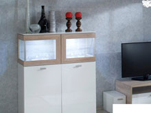 Витрина двухдверная Вита