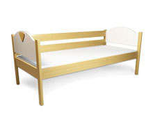 Кровать подростковая с ограждением Эльф 90х200