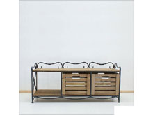 Лавка-тумба ES-130 (3 ящика)