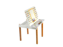 Детский стол с мольбертом Абетка