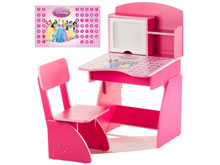 Детская парта растущая + стульчик Принцессы
