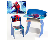Парта растущая + стульчик Человек - паук