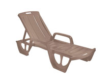 Шезлонг Florida беж