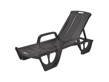 Шезлонг Florida серый