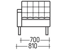 Диван Форт-Секция 1 DLS