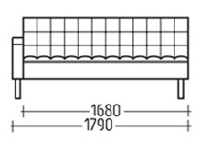 Диван Форт-Секция 3 DLS