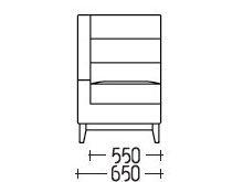 Диван "Фудзи-секция-1" DLS