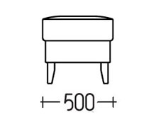 Пуф "Фудзи" DLS