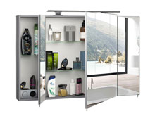 Шкафчик зеркальный для ванной Everest 100