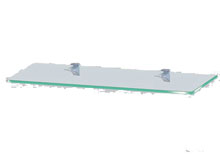 Полка стеклянная Gamma PL15 PC 180х600х6