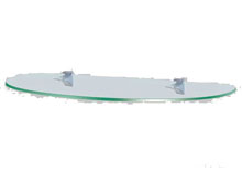 Полка стеклянная Gamma PL7 OC 210х600х6