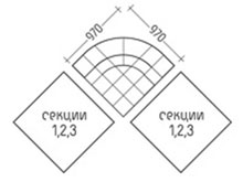 Диван Глобус-Сектор 1 DLS