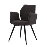 Glory кресло угольный серый