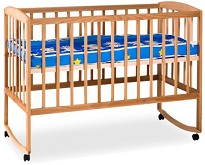 Кровать детская с дугами на колесах