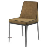 Gentleman Chrome стул тёмно-горчичный