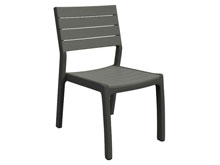 Стул пластиковый Harmony серо-коричневый