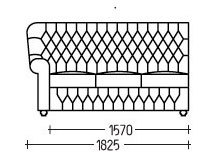 Диван "Харрисон-секция-3" DLS