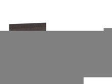 Кровать с плоским узким изголовьем 140х200 Hi Fi