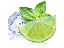 Круглый журнальный стол с полкой Ice Lime 60х60