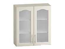 Шкаф 2-х дверный витрина К9-13 80х90 МДФ