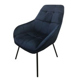 Morgan лаунж кресло синее