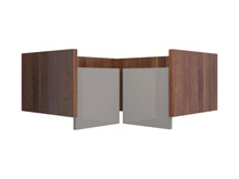 Антресоль для шкафа углового Inbox