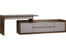 Стол письменный 150 с низким широким комодом Inbox