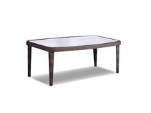 Стол обеденный Devon со стеклянной столешницей