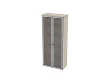 Стеллаж для папок со стеклом OS-14 180х70х40