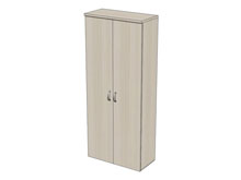 Шкаф платяной с полками OS-16 180х80х40