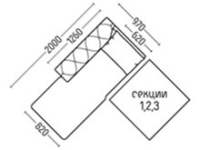 Шезлонг Каравелла DLS