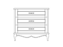 Комод Антея малый