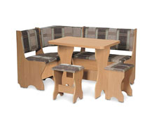 Кухонный уголок Кипр со столом и табуретом