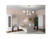 Спальня Ассоль-1 белая