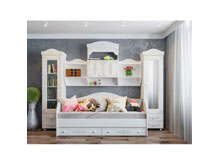 Комплект для спальни Ассоль-1 белый