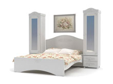 Спальня Ассоль-3 белая