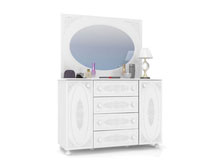 Комплект для спальни Ассоль-4 белый