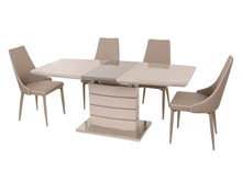 Комплект стол TM-50 капучино + латте + 4 стула M-03-1 кофе мокко