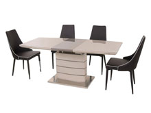 Комплект стол TM-50 капучино + латте + 4 стула M-03-1