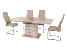 Комплект стол TM-50 капучино + латте + 4 стула S-103