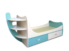 Детская кровать Кораблик (70х160)