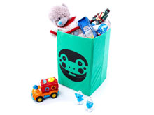 Детский ящик для хранения игрушек 35х35х55 без крышки