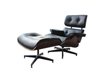 Кресло Eames Lounge Chair с оттоманкой