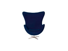 Кресло Эгг синее