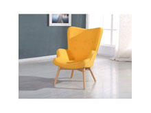 Кресло Флорино желтое